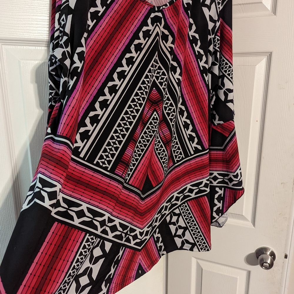 Flowy Sleeve Blouse - Picture 2 of 4